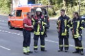 LKW blieb unter Bruecke haengen Koeln Ehrenfeld Innere Kanalstr Hornstr P100